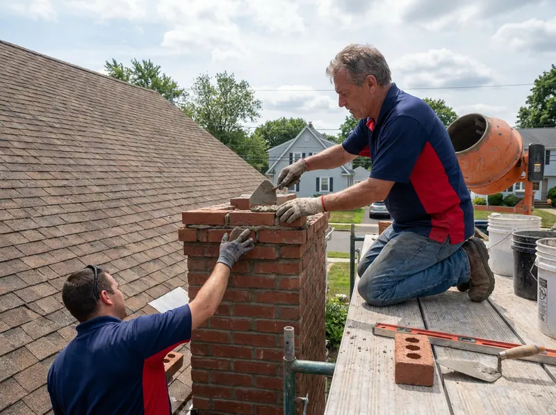 Chimney Masonry & Rebuild in Milford, CT